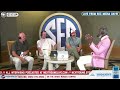 Roman Harper on Alabama Football and Dua Lipa with The Next Round at SEC Media Days