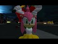 Movie Sonic Meets Rosy The Rascal At McDonald's In VR CHAT!!