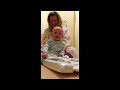 Baby Finmeister laughing at silly daddy