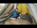 Wilderness Alaska -35° Solo Winter  Camping 4 Days | Snowstorm Wild Camping in the Lake District