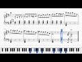 『美しき青きドナウ』（Johann Strauss II. An der schönen, blauen Donau）（ピアノ楽譜）