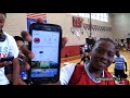 LeBron James & CP3 Watching Bronny Jr Catch Fire!! DUNKING 7th Grader Gets LeBron OUT HIS SEAT!!