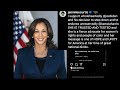 Celebs React To Biden Endorsing Kamala For U.S. President