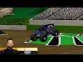 BeamNG.Drive Monster Jam Racing & 2-Wheel Skills | Anaheim, CA | BMJL Episode 1