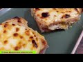 Французский рецепт крок месье на завтрак, French Croque monsieur breakfast recipe, #recipe#рецепт