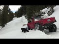 hight wallowa snow wheeling trip 2017