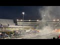 Chase Elliott’s burnout after winning at Martinsville Speedway to advance to the championship race.