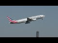 [4K] AMERICAN AIRLINES B777-223(ER) (N788AN + N765AN) / TAXI + TAKE OFF / PARIS CDG AIRPORT