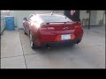 2016 Camaro SS exhaust muffler delete/cat delete