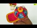 Candy Gift Wrap|Candy in Cap🍫🧢#candy #candywrap #trending#trendingvideo #youtubevideo#gift#giftwrap