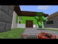 JJ Built a House inside Mikey’s TOILET in Minecraft Maizen