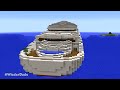Minecraft NOOB vs PRO vs GOD: MODERN YACHT HOUSE 2 - BUILD CHALLENGE in Minecraft / Funny Animation