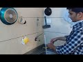 how to clear water pipeline at home by pressure pump. plumbing desi knowledge.