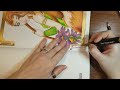 Fantasy Coloring Book Review with @WeblightDreams