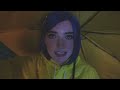 ASMR Coraline's Rainy Day Adventure (crinkly coat, purring cat, trading marbles)