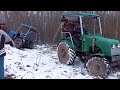 Nobody expected this!!! All wheel drive mini tractors in harsh off road conditions