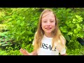 Nastya helps dad and learns magic words for kids