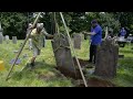 How To Reset a Leaning Tablet Headstone