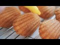 Madeleines à l'orange: Classic Orange-Scented Madeleines recipes, Chinese Ver.(ASMR)