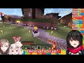 【Nijisanji】Unlucky Moments of Mashiro in Nijisanji Minecraft Server.