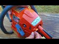 Fixing A Husqvarna Chainsaw That Won't Start By A Very Different Way