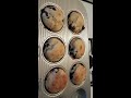 How to make blueberry muffins-from scratch! Healthy snack and breakfast!