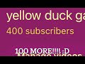 omg 400 subs!