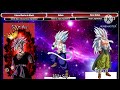 Future Warrior in Black vs Gohan vs Xeno Gohan Power Levels V2