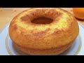 Recipe in 1 minute!! orange cake, easy recipe for soft cake that melts in your mouth