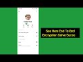 How to turn off end to end encryption on messengerl Remove end to end encryption on messenger (2024)