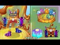 All Monsters AND All Wubboxes Eggs 🥚 Common Eggs 🎶 Songs and Animation | My Singing Monsters