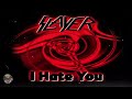 SLAYER (USA) - I HATE YOU (CD Single 1996) (BMG The Netherlands)