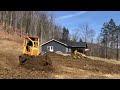 First of the year with the Dressta TD7 Dozer in the 236B CAT skid steer