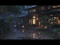 Sleep Deeply with the Sound of Rain on Remote Forest Cabin Roof at Night | Tranquil Nature Ambience