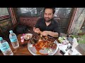 Hukum Singh Shekhawat Ki Jumbo Mutton Thali. Desi Mutton Curry, Chicken Curry, Bhuna Meat Etc