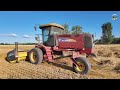 Baling Wheat Straw & Planting Double Crop Soybeans | Bale Barons