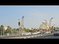 4K | Doha City, Qatar | 2023 | Sunset Drive Around the City + Ambient Music |  Virtual Tour