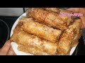 Cách làm chả giò sài gòn/nem rán kiểu sài gòn.thơm ngon,giòn tan ăn là ghiền Vietnamese spring rolls