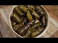 Dolmas!  Stuffed Grape Leaves - but VEGAN! - Easy Recipe