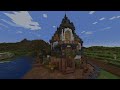 I Built the PERFECT Starter House in Minecraft Create