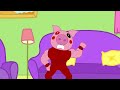 Monster Bear Turns Into a Giant and Attacks Peppa Pig l Peppa Pig Horror Animation