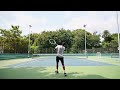 Dhananjay Athreya - College Tennis Recruitment Video
