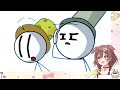 Korone and EVERY Reference She Understood in Henry Stickmin [Eng Sub/Hololive]
