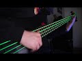 Slap bass with NEON STRINGS sounds dangerously FUNKY