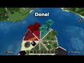 Building Minecraft Mini Biomes - Sped Up