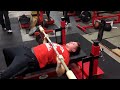 Valley Barbell Max effort bench press. 1/13/16