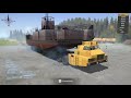 Spintires: MudRunner - MAZ-7907 The Only Truck in the World with 24 Driving Wheels