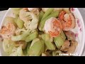 Stir fry vegetables with shlrimps