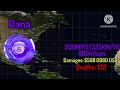 Track of WMHB Hurricane Dana 1992 (Farm River)