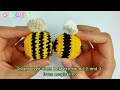 Bumble Bee Crochet Pattern - Mini Amigurumi Patterns